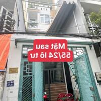 Bán nhà 7.5 tỷ, 4m x 24m, 4 tấm, 2 mặt hẻm 6m Lô Tư, phường bình hưng hòa A