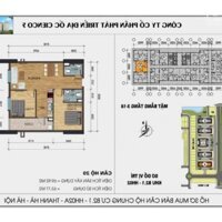 Chính chủ bán căn hộ 70m2 tầng 6 view hồ chung cư Thanh Hà Mường Thanh