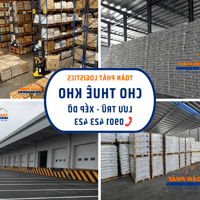  CHO THUÊ KHO CHỨA HÀNG HẠT NHỰA – DIỆN TÍCH LINH HOẠT, VỊ TRÍ THUẬN LỢI 