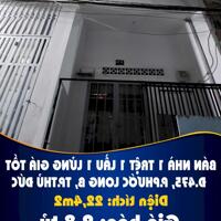 CHÍNH CHỦ BÁN NHÀ 1 TRỆT 1 LẦU 1 LỦNG GIÁ TỐT NHẤT Đ.475, P.PHƯỚC LONG B, TP.THỦ ĐỨC