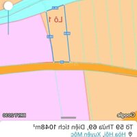 SIÊU RẺ BÁN 1048M2 ĐẤT (CÓ 2.3M ĐẤT THỔ CƯ) MẶT TIỀN ĐƯỜNG 329, XUYÊN MỘC-CÁCH BÃI BIỂN HỒ TRÀM 26KM
