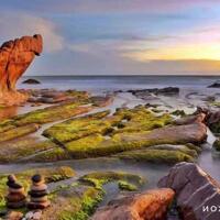 Đất biển Tuy Phong Bình, gần bãi biển Bảy Màu. Đất đấu giá full thổ cư. Đường 21m sổ