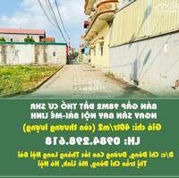 BÁN GẤP 98M2 ĐẤT THỔ CƯ SHR NGAY SÂN BAY NỘI BÀI-MÊ LINH