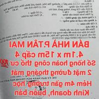 BÁN NHÀ TÂN MAI, SỔ HỒNG THỔ CƯ, GẦN TRƯỜNG HỌC KINH DOANH, BUÔN BÁN