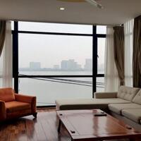 Cho thuê căn hộ dịch vụ tại Quảng Khánh, Tây Hồ, 75m2, 2PN, ban công, view hồ, đầy đủ nội thất đẹp hiện đại