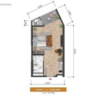Căn hộ studio Sun Symphony mặt tiền sông Hàn. Giá 4,5 tỷ từ CĐT Sun Group.