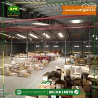NƠI HÀNG HÓA ĐƯỢC BẢO QUẢN NHƯ Ở NHÀ – CHO THUÊ KHO DIỆN TÍCH ĐA DẠNG TỪ 50-100-1000m2