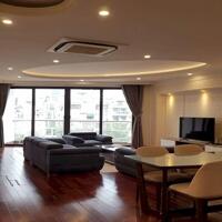 Cho thuê căn hộ dịch vụ tại Yên Phụ, Tây Hồ, 160m2, 2PN, ban công, view hồ, đầy đủ nội thất đẹp hiện đại