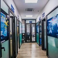 Em Cần Bán Gấp Tòa Nhà VP Công Ty Đường Dịch Vọng Hậu, Trần Thái Tông Cầu Giấy Diện Tích 168 m2, mặt tiền 10.02 m. xây 9 tầng giá 105 tỷ