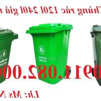 Tư vấn báo giá thùng rác giá rẻ tại vĩnh long- thùng rác 120L 240L 660L giá sỉ- lh 0911082000