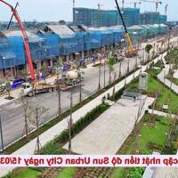 Mở bán sản phẩm nhà phố liền kề, shophouse, biệt thự tại Đô thị nghỉ dưỡng Sun Urban City Hà Nam.