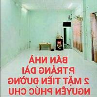 BÁN NHÀ 2 MẶT TIỀN ĐƯỜNG NGUYỄN PHÚC CHU KINH DOANH, BUÔN BÁN, SỔ THỔ CƯ