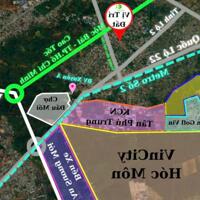 Đất nền 100m², giá chỉ 1 tỷ 95, khu dân cư đông đúc - Củ Chi - Chính chủ, Sổ hồng riêng cho từng nền.