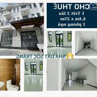 CHO THUÊ 3 TẦNG ĐƯỜNG 6 KHU 5A MỚI HOÀN THIỆN
