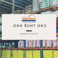 Cho thuê kho chứa hàng giá cả phải chăng tại Thuận An, Bình Dương