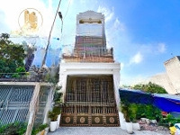 Nhà Phố Tân Cổ Điển 5X22M -Full Nội Thất Cao Cấp Nhập Khẩu - Có Thang Máy - Đào Tông Nguyên, Nhà Bè