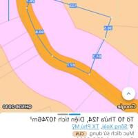 BÁN LÔ ĐẤT TẠI SÔNG SOÀI, TP. PHÚ MỸ THÍCH HỢP KHO BÃI, BIỆT THỰ,