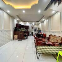 BÁN NHÀ 1T1L đúc, TRỤC CHÍNH, 2MT HẺM (trước-sau), HẺM thông thuận tiện