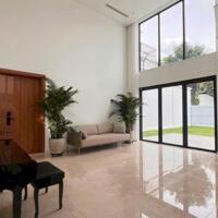 BDS HVL Cho thuê villa sân vườn, hồ bơi, 2 mặt tiền khu compound đường Nguyễn Văn Hưởng, phường Thảo Điền, Quận 2.