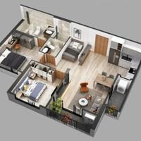 Bán căn hộ 2 ngủ 2 vệ sinh , 68m2 sử dụng chung cư Skyoasis, KĐT Ecopark - Giá 3 tỷ 4