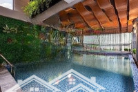 Bán Tòa Căn Hộ Hồ Bơi- Khu Nam Việt Á- Mặt Tiền Đa Mặn 7 -Dòng Tiền 135 Triệu - 5 Tầng 32 Phòng