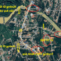 Bán đất thổ cư 553m2 ngay Hồ Đại Ninh- Đức Trọng,cách sân bay 15p