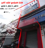 Cho Thuê Nhà 2 Mặt Tiền Nguyên Căn 100M2 453 Hoàng Văn Thụ, Tân Bình - Giá Bán 60 Triệu/Tháng