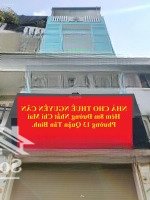 Cho Thuê Nhà 3 Tầng. Ngay Mặt Tiền. Đường Nhất Chi Mai. Tiện Kinh Doanh. Khu Phường 13 Q. Tân Bình