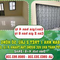 BÁN NHÀ 1 TRÊT 2 LẦU, SỔ HỒNG, GIÁ TỐT NHẤT KHU VỰC ĐƯỜNG TÂN THÀNH, P.12, QUẬN 5