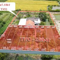  8 nền thổ cư gần khu công nghiệp hoà bình thủ thừa - Diện tích 5x33m (bao san lấp)  Giá bán 670tr/nền