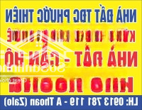 Siêu Phẩm Mặt Tiền Phước Thiện Đối Diện Vinhomes Grand Park