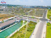Nhà Liền Kế 1 Trệt 2 Lầu Mặt Tiền Đường 25M - Đối Diện Khu Tiện Ích 3Ha