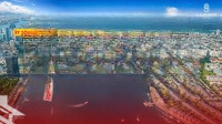 Tiến Độ Thi Công Tại Peninsula Đà Nẵng, Căn Hộ 4 Mặt Tiền Đường, Sát Bờ Sông Hàn Thơ Mộng