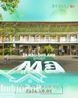 Sở Hữu Nhà Phố Mặt Tiền, Thanh Toán 25% Nhận Nhà, Bank Hỗ Trợ Lãi Suất Tối Đa