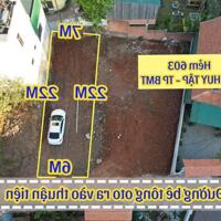 6x22 nở hậu 7 hẻm Hà Huy Tập p.Tân Lợi (qua vành đai)