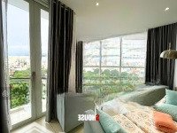 Cho Thuê Căn Hộ Full Kính Vòng Cung - View Bờ Kè, 1 Phòng Ngủ- Ban Công - Full Nội Thất, Gần Cầu Thị Nghè
