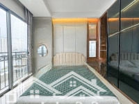 Cho Thuê Căn Hộ Penthouse 1 Phòng Ngủban Công Riêng Cực Thoáng Gần Đại Học Hutech. Dọn Vào Ở Liền Được