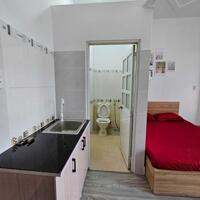 Trống sẵn căn Studio ban công cửa sổ Full nội thất ngay siêu thị Go Trường Chinh