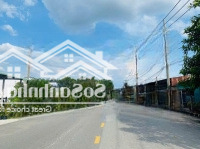 Bán Đất 2 Mặt Tiền Đường Liên Huyện 690M2 Nở Hậu 15M, Sát Khu Cônag Nghiệp, Tiện Xây Trọ, Xây Xưởng