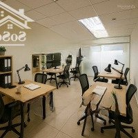 Văn Phòng Diện Tích 100M2 Tại Trần Duy Hưng - Cầu Giấy, Có Vách Chia Sẵn Phòng Giá Chỉ 15 Triệu