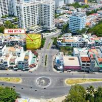 Tòa nhà góc đường A1 và B1 thuộc KĐT Vĩnh Điềm Trung, 217m * 5 tầng có thang máy, sổ hồng
