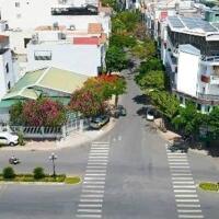 Tòa nhà góc đường A1 và B1 thuộc KĐT Vĩnh Điềm Trung, 217m * 5 tầng có thang máy, sổ hồng
