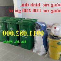 Ở Cần thơ chuyên bán thùng rác giá rẻ? thùng rác 120 lít 240 lít 660 lít giá sỉ- lh 0911.082.000
