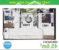 Bán Căn Hộ Chung Cư Yên Phong Bắc Kỳ Giá Tốt 820 Triệu, 44.18M2, 2 Phòng Ngủ 1Wc