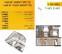 Bán Căn 2Ngủ + 1 Toà The Sun Mễ Trìdiện Tích75M2
