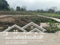 Lô Góc 2 Mặt Tiền Tại Ba Trại,Ba Vì,Hà Nội.cách Đường Nhựa Liên Xã Chỉ 100M,Cách Trường,Chợ,Ub -2Km