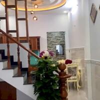 Nhà đẹp mới 1 trệt 1 lầu 1 tum sân thượng đường 5m hiệp thành 07 q12
