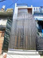 Siêu Phẩm Nhà Đẹp Ở Ngay. 3 Lầu Btct, Xây Mới 100%. Sát Bên Chợ Bắp, Nhà 2 Mặt Hẻm Thoáng Mát