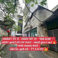 Tây Hồ- Lạc Long Quân -Đầu tư- Nhà đẹp- Ô Tô tránh- Sổ vuông đẹp- 8.5 tỷ