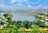 Bán Villa Song Lập Vip Mặt Hồ Cảnh Quan Khu Lakeview Đối Diện Global City 8X20M Nhà Thô Giá Bán 44 Tỷ